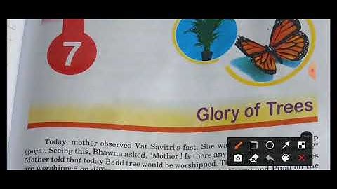 Class 5 | EV.S. | Lesson 7 | Glory of Trees |