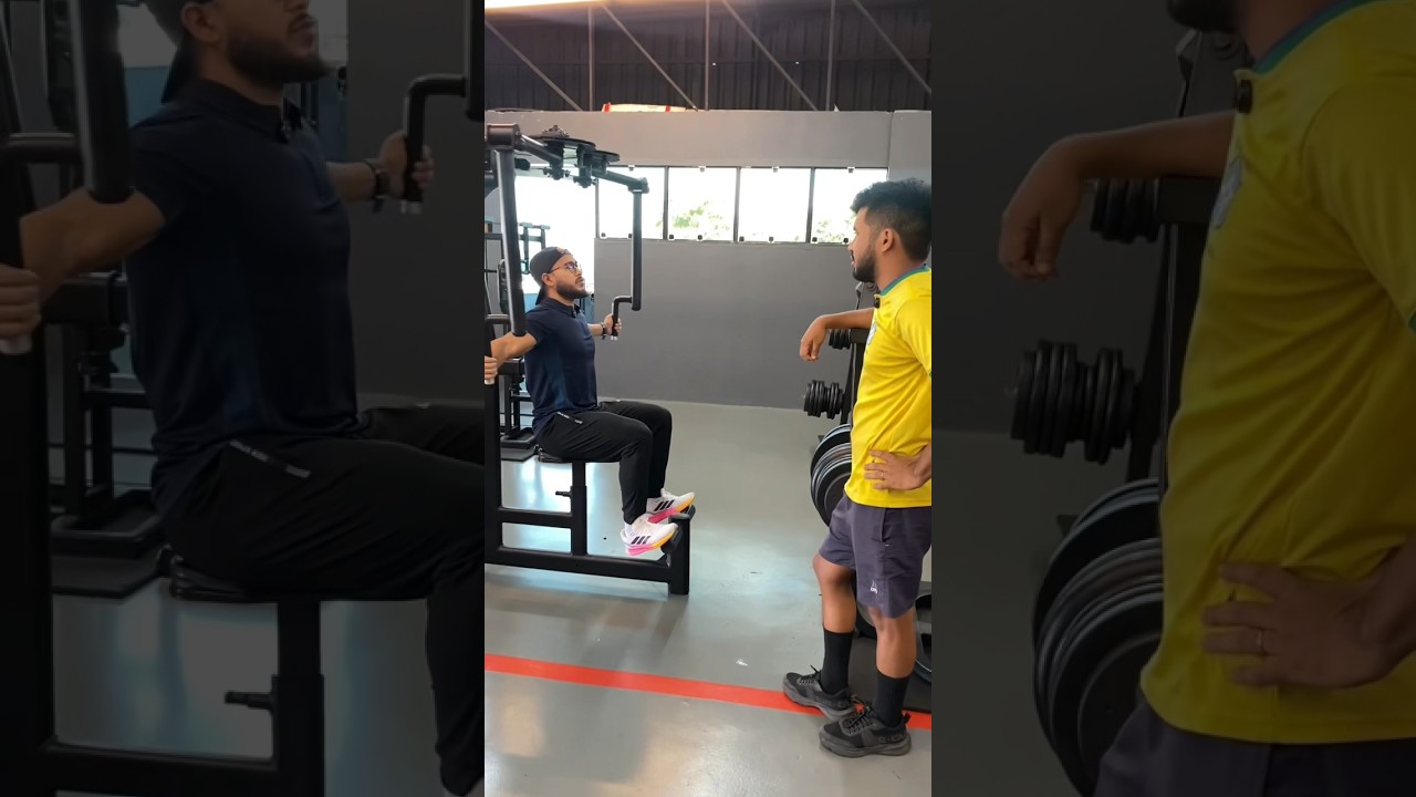 Frango x veterano na academia #humor #memes #academia #bodybuilding #piada #shorts