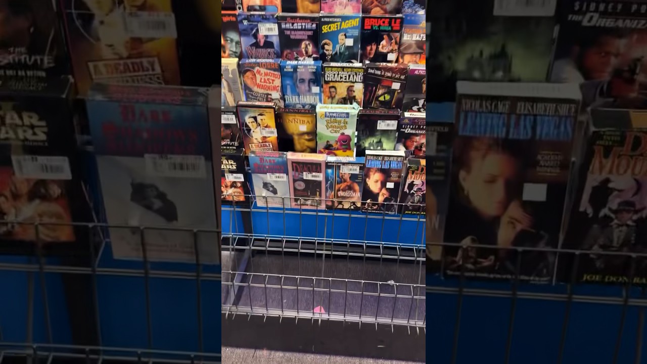 Is VHS Making A Comeback Saw These VHS Tapes At Disc Replay vhs Is VHS Making A Comeback Saw These VHS Tapes At Disc Replay vhs