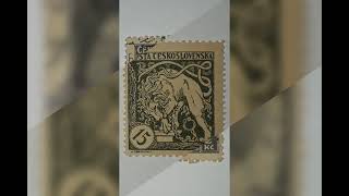Benchmark stamps#rare Czechoslovakia stamps#part1