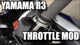 Yamaha R3 Throttle Mod - My Thoughts