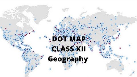 Dot map||Class 12||Geogeaphy practical |||