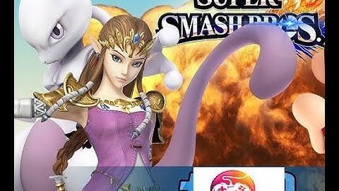 Super Smash Bros (Zelda Vs. Mewtwo) FIGHTING GAMES