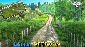 Latest offroad map // Bussid 4.0.4 / New Map for bussid #bussimulatorindonesia #bussid4