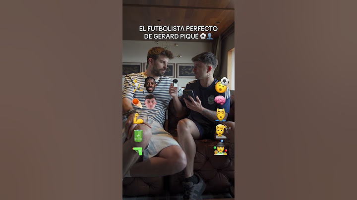 El Jugador Perfecto de Piqué 👀⚽️