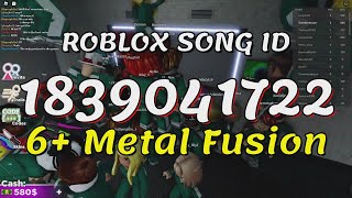 6  Metal Fusion Roblox Song IDs/Codes