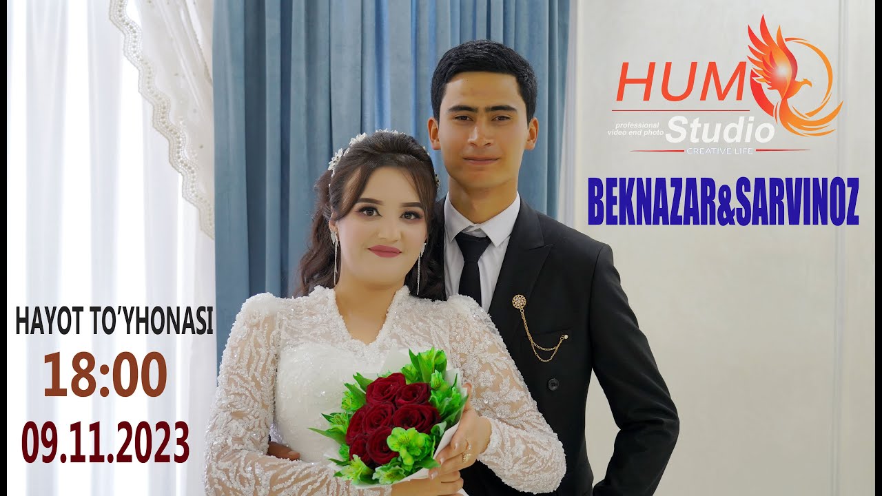 BEKNAZAR & SARVINOZ .HAYOT TOYHONASO 09.11.2023 HUMO STUDIO