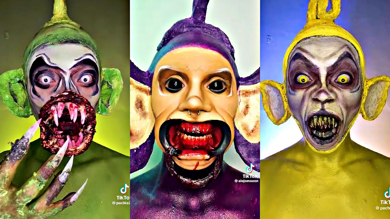 Slendytubbies 1  Halloween face makeup, Face, Face makeup