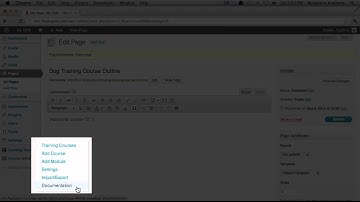 WP Courseware - How to create course outline