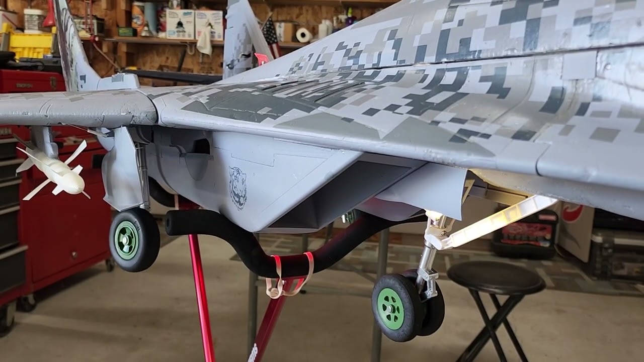 My Mig 29 Fulcrum Down Landing Gear