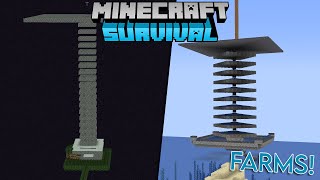 I Built The Best Farms In Minecraft Survival