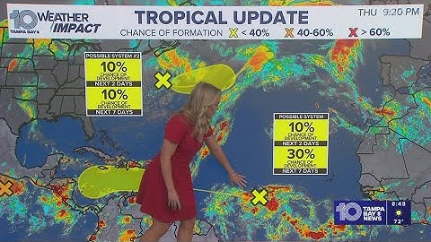 Tracking the Tropics: NHC forecasters watching two waves, one with chance of development
