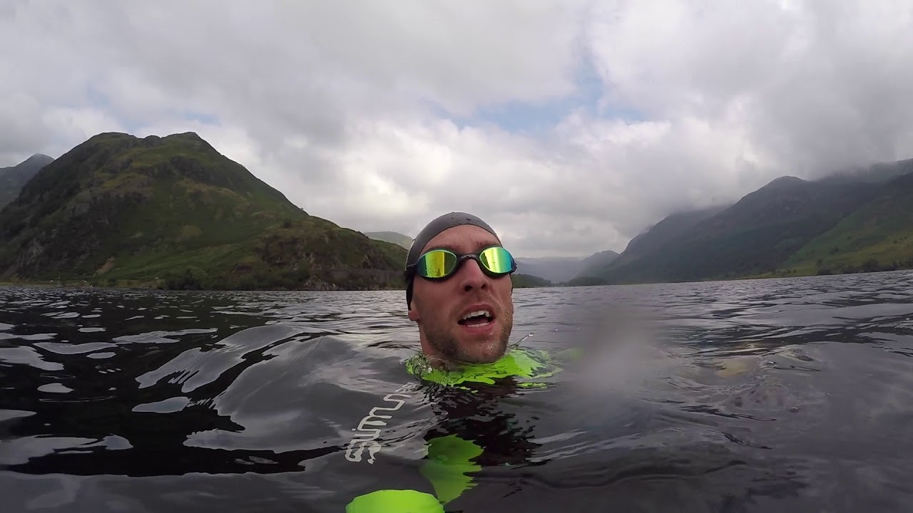Breca Buttermere Swimrun 2017 Water Temperature Test