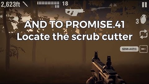 Into The Dead 2 Elite Chapter 5.41 - Locate the Scrub Cutter