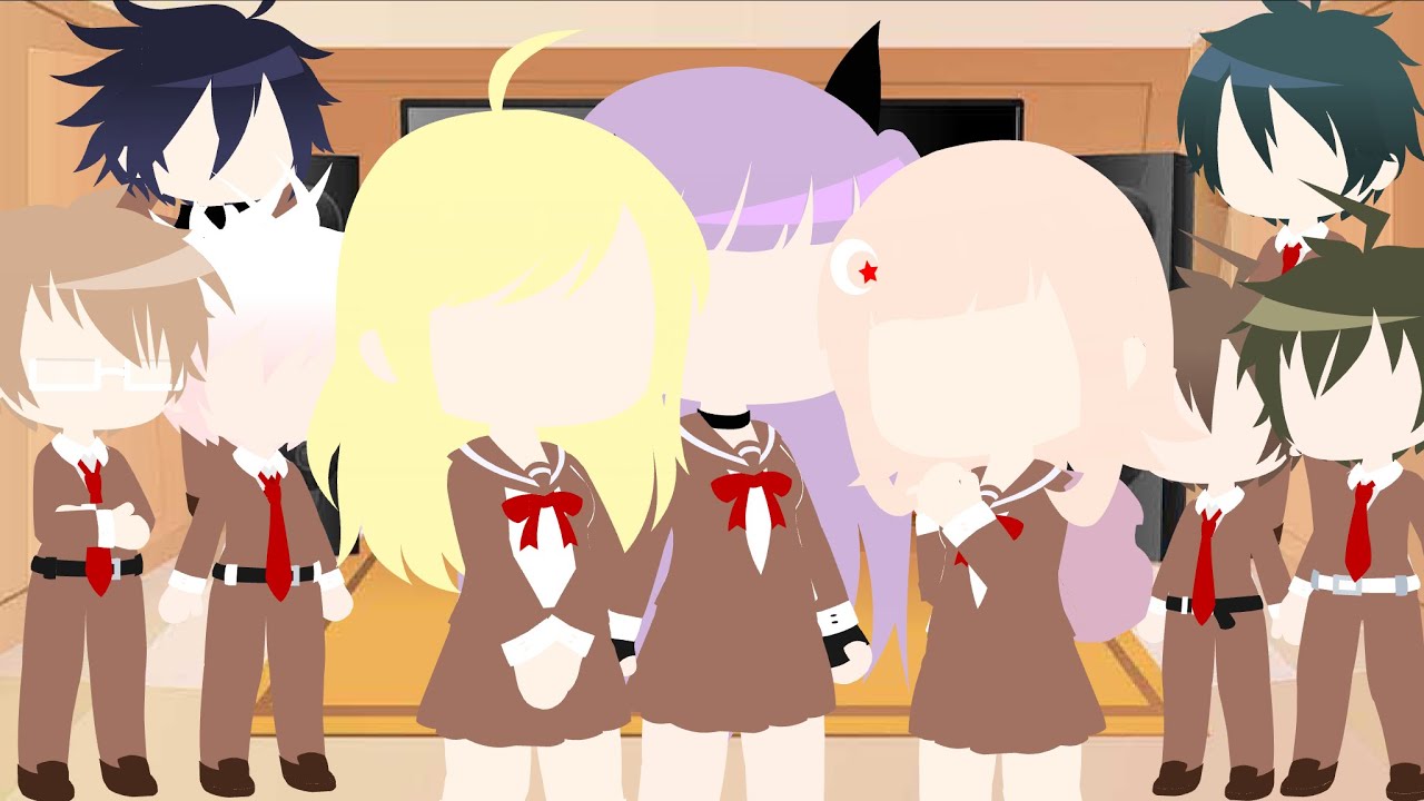 ~Danganronpa reacts~ ||Part 3|| (The trios) *read desc*
