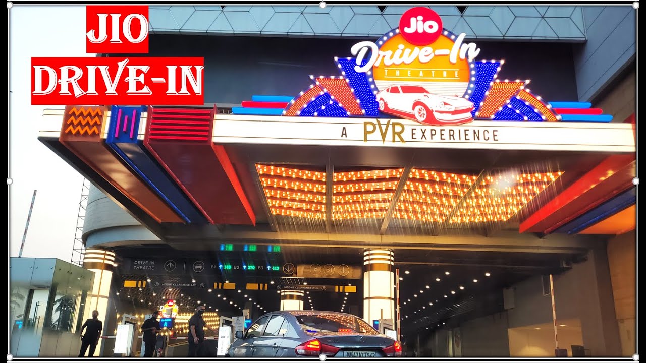 JIO DRIVE IN Theatre India's First Roof Top Theatre BKC YouTube
