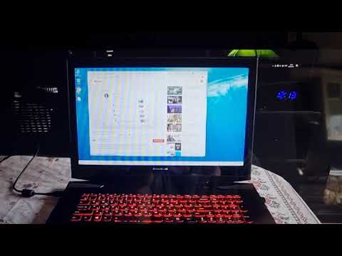 Мерцание (артефакты, полосы) на ноутбуке Lenovo IdeaPad Y70-70 Touch