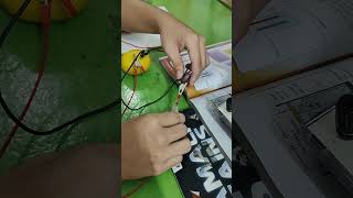 Lemon can product current!!! #experiment #science #elektrokimia