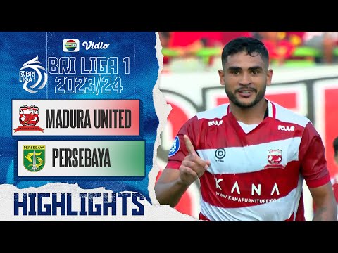 Highlights - Madura United FC VS Persebaya Surabaya | BRI Liga 1 2023/24