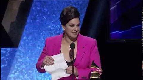 Tracy Young Grammy Acceptance Speech