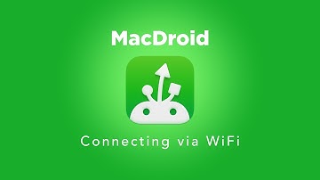 MacDroid Wi-Fi connection guide