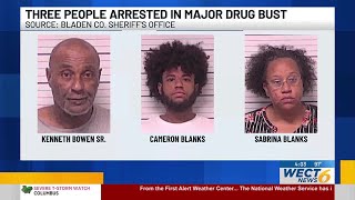 Three arrested after multi-agency drug bust in Bladen County