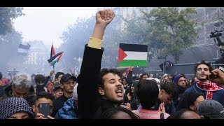 Israël-Hamas : à Paris, une manifestation en soutien au peuple palestinien malgré l'interdiction