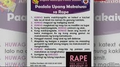 SONA: Iwas-rape tips ng Angono police, binatikos dahil tila paninisi diumano sa mga biktima