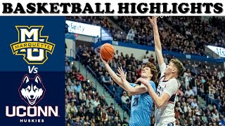 Marquette Vs UConn Full Game Highlights