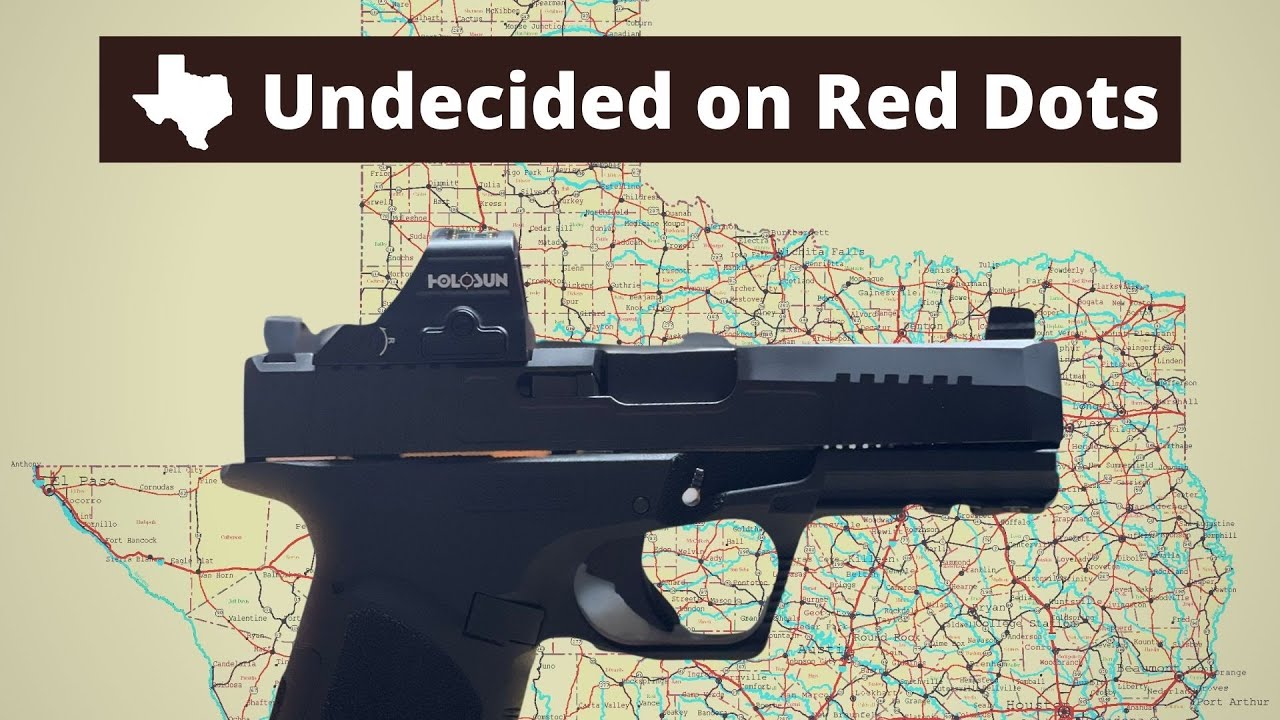 Are Red Dots Worth it? Shooting the Holosun 507c YouTube
