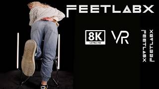 8K VR Foot Close-Up | Mia – Cinematic Studio Experience