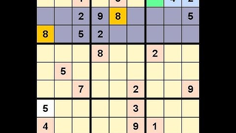 How to Solve Washington Times Sudoku Difficult December 17, 2020