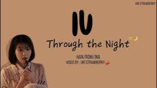 IU - Through the Night (밤편지) [Han/Rom/Ina] Lirik Terjemahan Indonesia