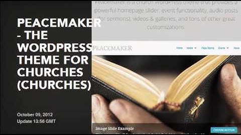 Premium Churches Wordpress Themes
