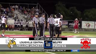 2026 Community Trust Bank WYMT Pike County Bowl Central vs Belfry
