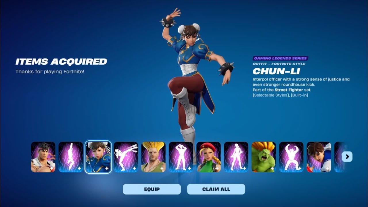 STREET FIGHTER SKINS RETURN RELEASE DATE IN FORTNITE ITEM SHOP 2026!