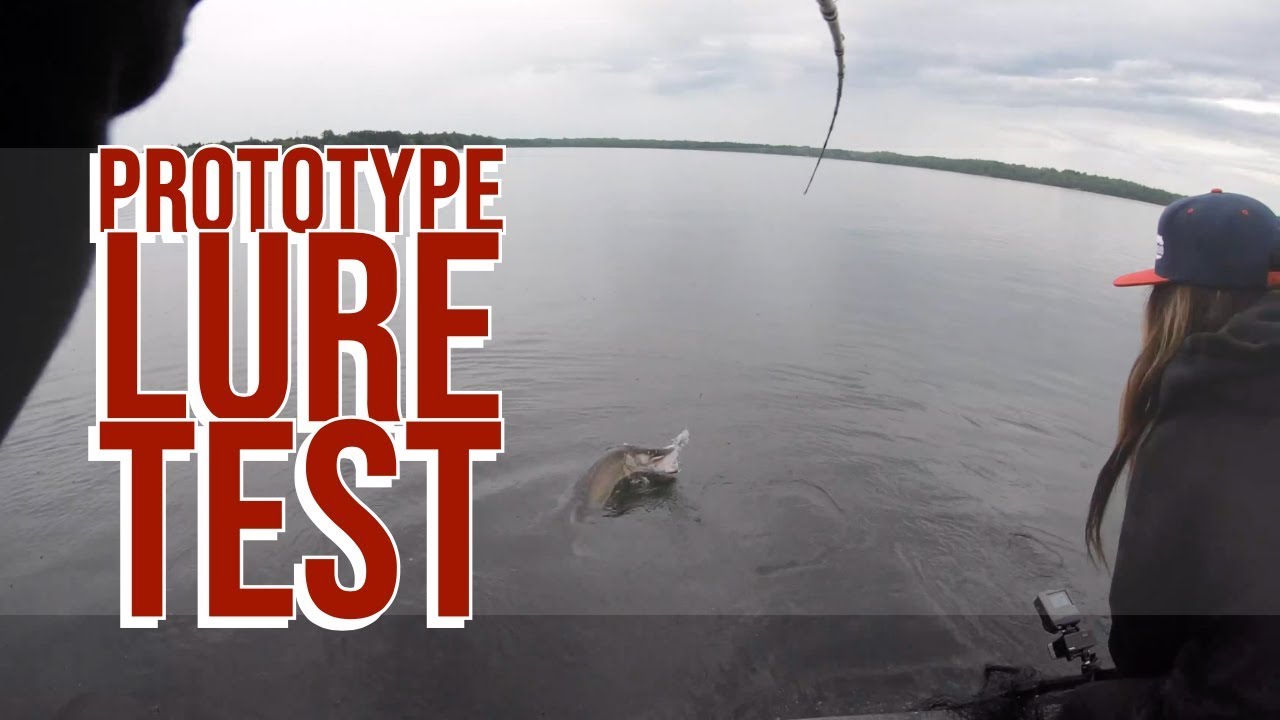 Watch Musky Prototype Double Spinner Swimbait Testing Video on