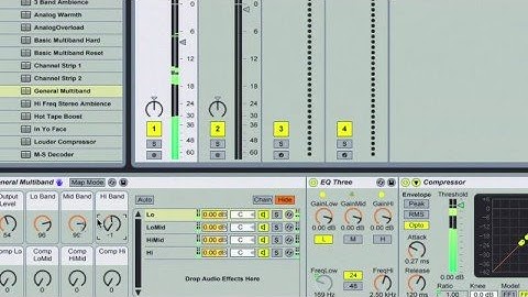 Audio Effect Racks Overview