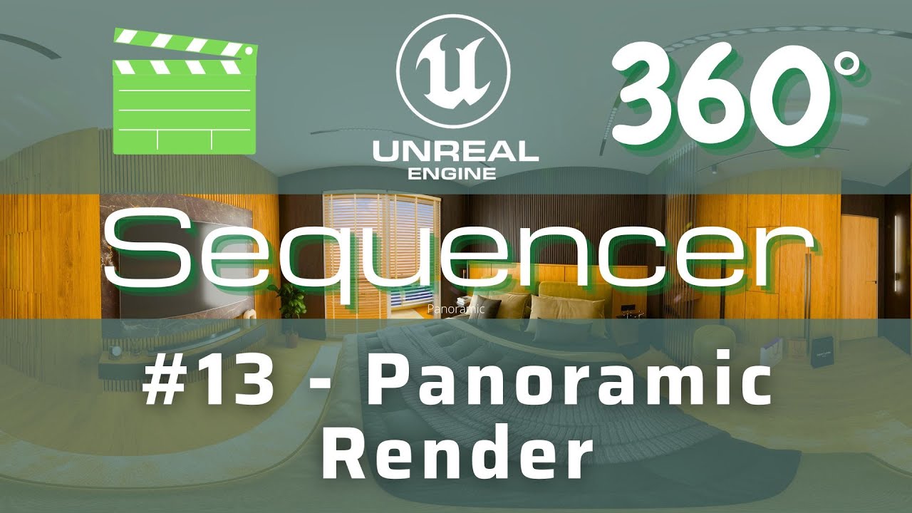 Como Criar Renders 360° (Fotos e Vídeos) #13 Unreal Engine 5 Sequencer Tutorial