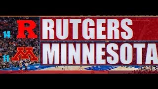 #11 Minnesota VS #14 Rutgers - BIG TEN Tournament 1st Round LIVE REACTION