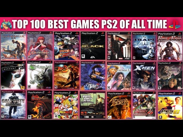 The Best PS2 Games Of All Time