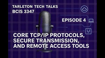 Episode 4 | Core TCP/IP Protocols, Secure Transmission, and Remote Access Tools | BCIS 3347