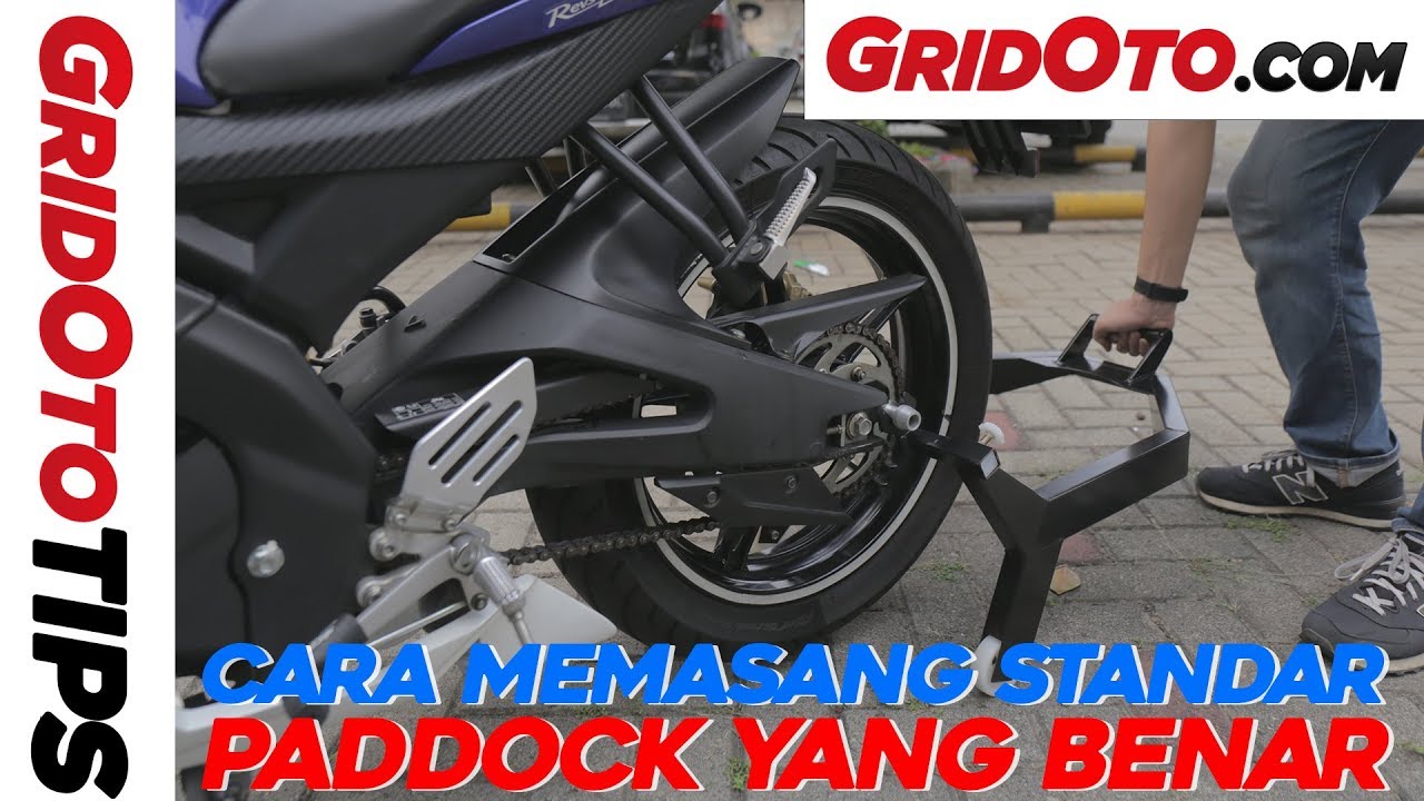 Cara Pasang Standar Paddock Yang Benar How To Gridoto Tips