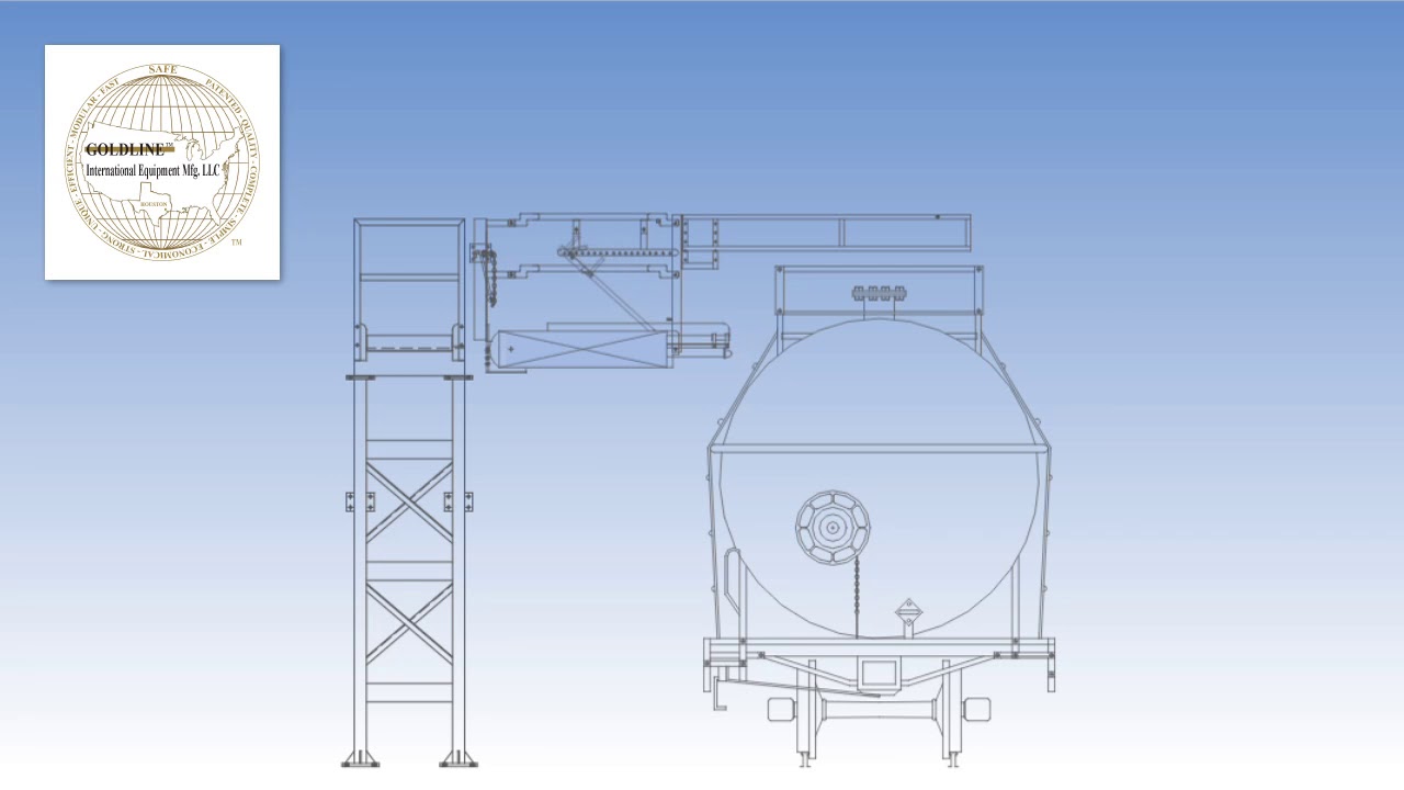 Safe Walk Bridge Animation - Goldline International Equipment Manufacturing