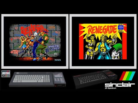 CPC vs ZX Spectrum : RENEGADE (Side by side comparison) - YouTube