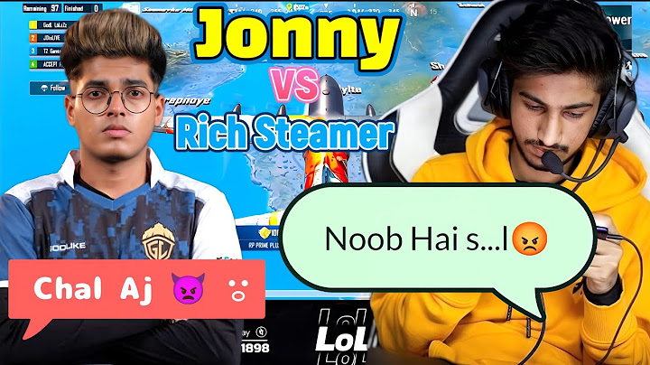 Jonthan Gaming vs Rich Steamer Intense Fight|Jonthan gaming vs Steamer