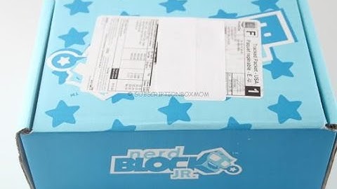 Nerd Block Jr  Boy April 2015 Unboxing + Coupon