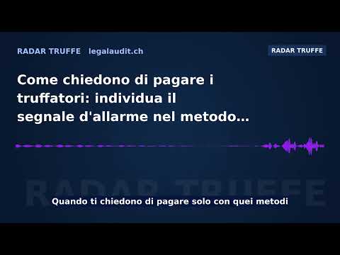 Come chiedono di pagare i truffatori: individua il segnale d'allarme nel metodo di pagamento