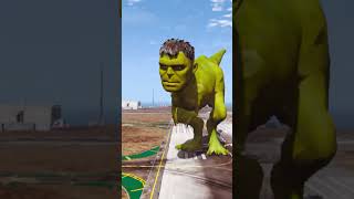 MOKO + KELLY  NEXT LEVEL GIANT HULKZILLA 😲 #shorts #gta5 #spiderman - GoldenFighter