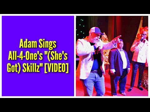 Adam Sings All-4-One's "(She's Got) Skillz" | Rickey Smiley Christmas Karaoke Night